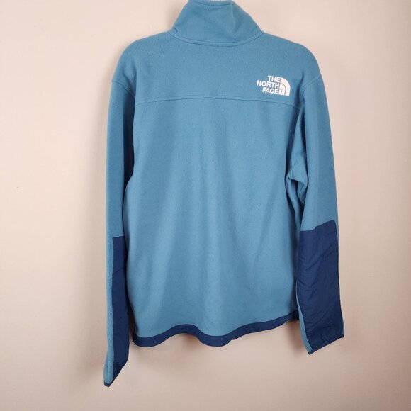 New The North Face Men's sz M TKA Kataka Fleece Jacket Storm Blue - Picture 10 of 16